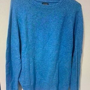 J. Crew Vibrant Blue Crewneck Sweater